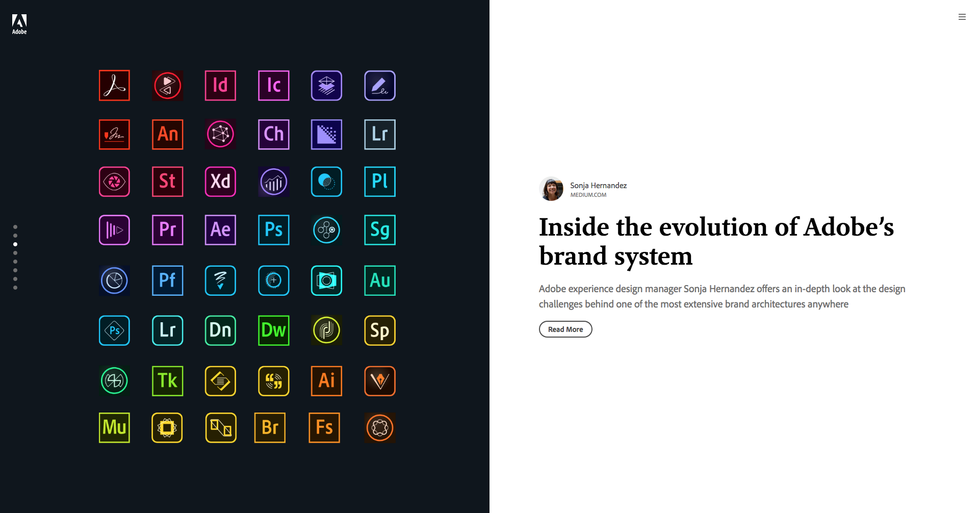 Adobe Design gallery image