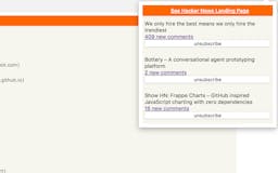 Hacker News Comments Notifier for Chrome media 1