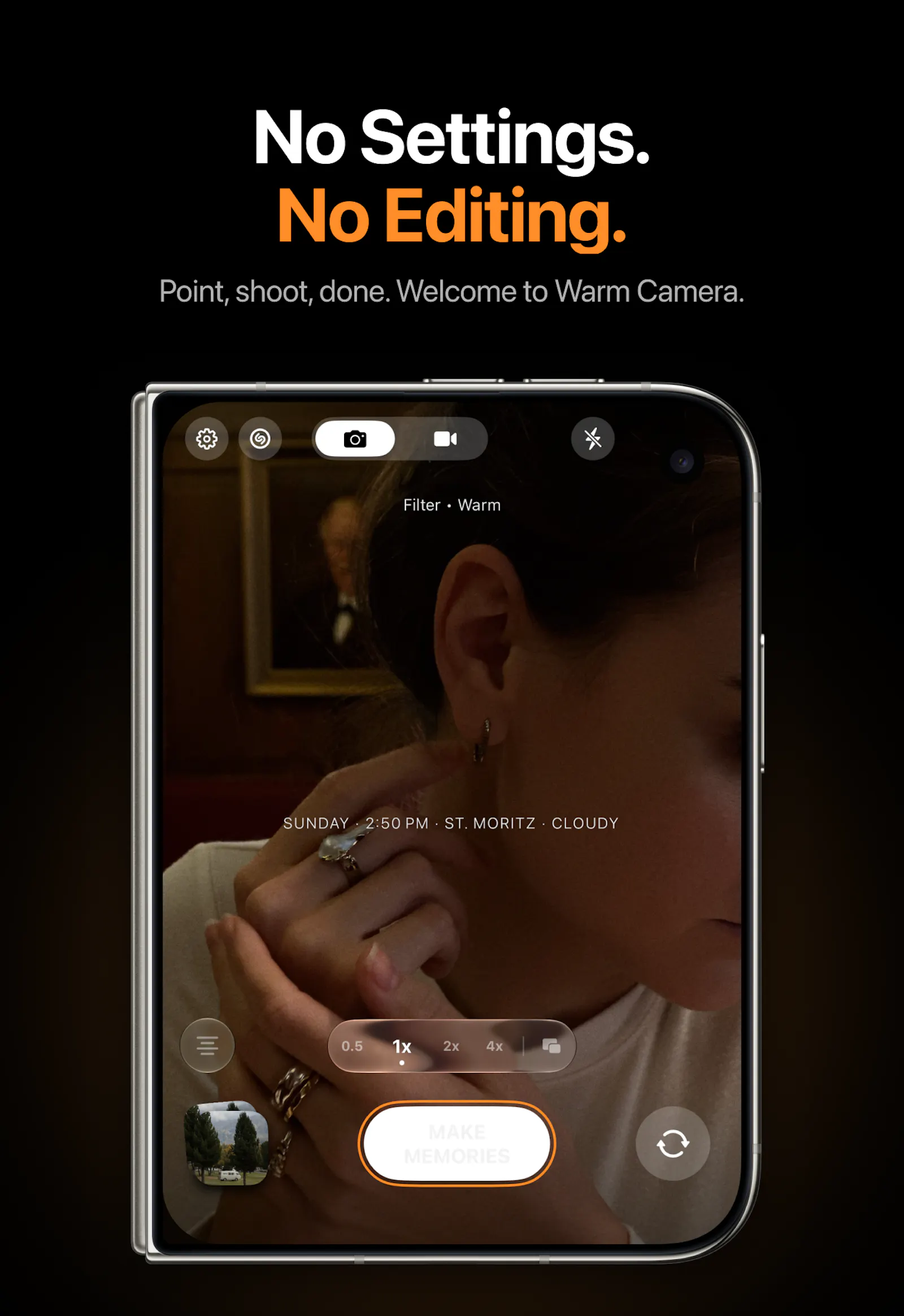 Warm Camera screenshot 1