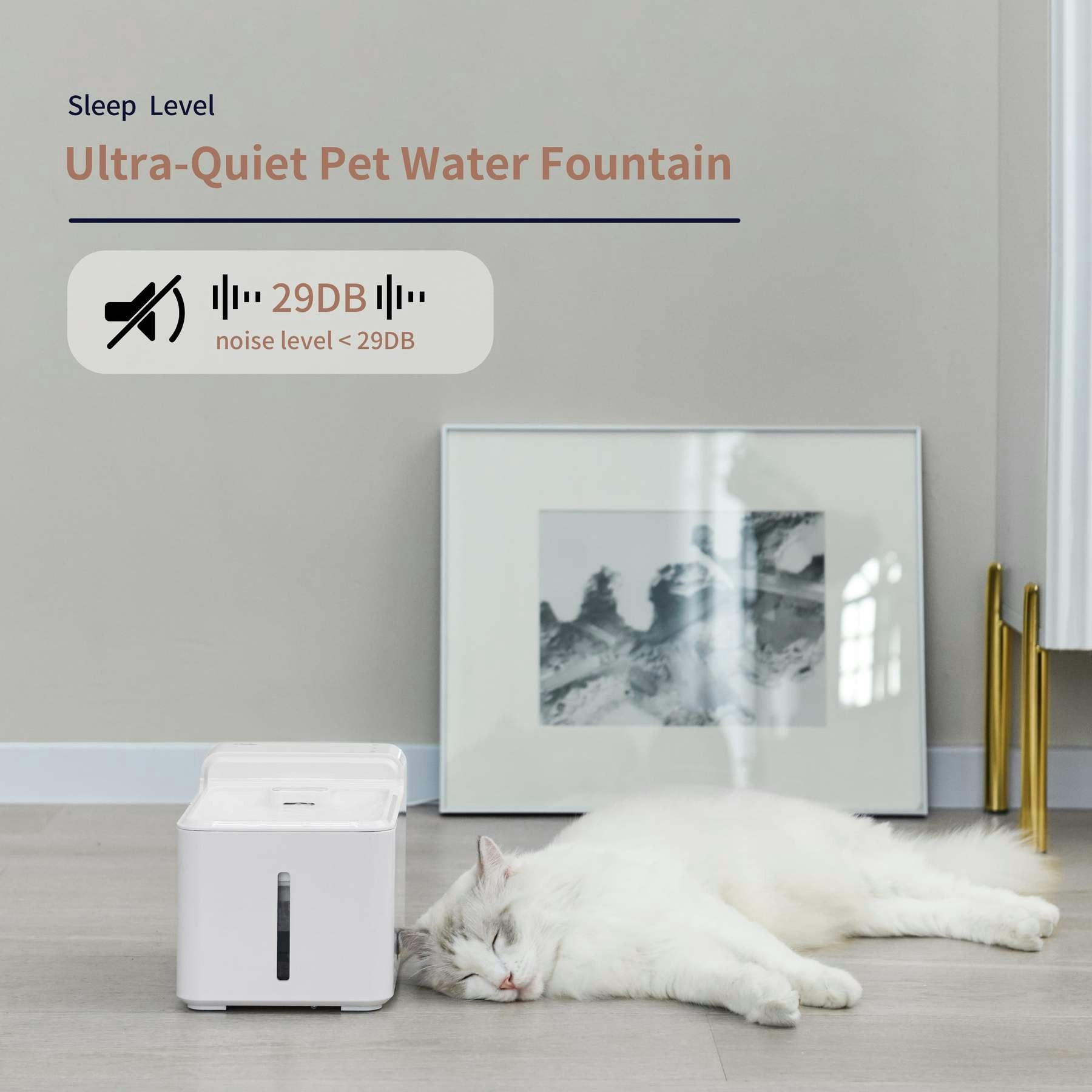 LAIKA Aqua Cat Water Fountain gallery image