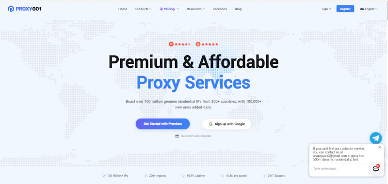 Proxy001 screenshot 1