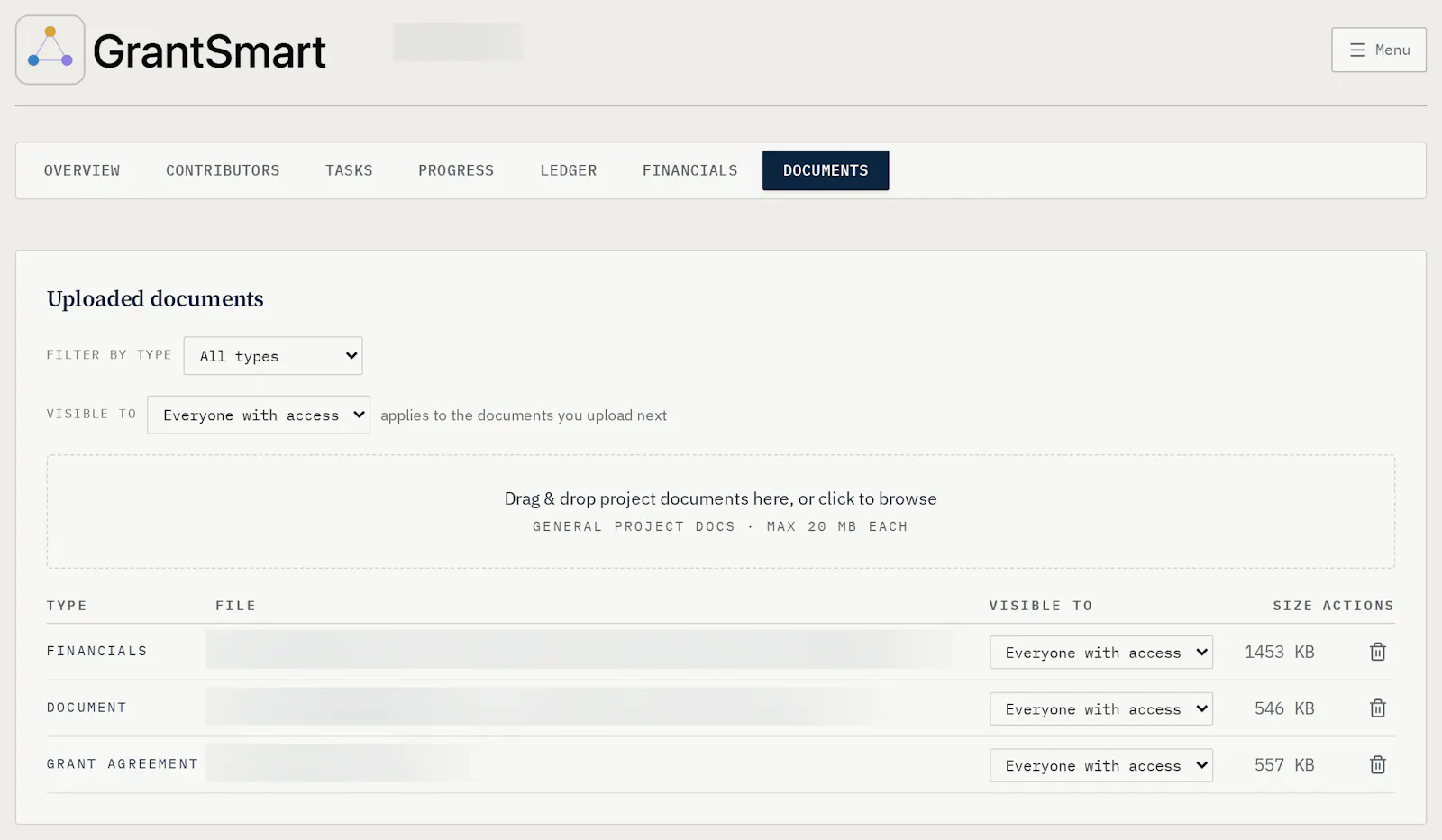 GrantSmart screenshot 11