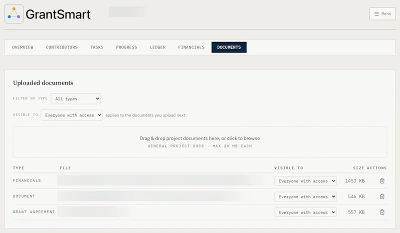 GrantSmart screenshot 11