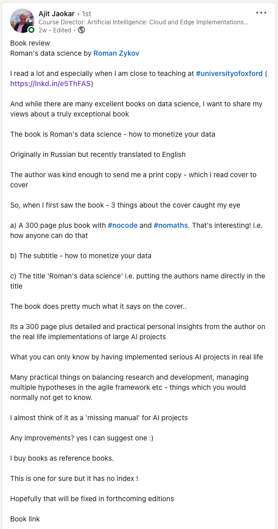 Roman's Data Science Book gallery image