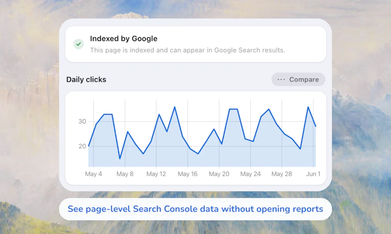 Page Lens for Google Search Console screenshot 2