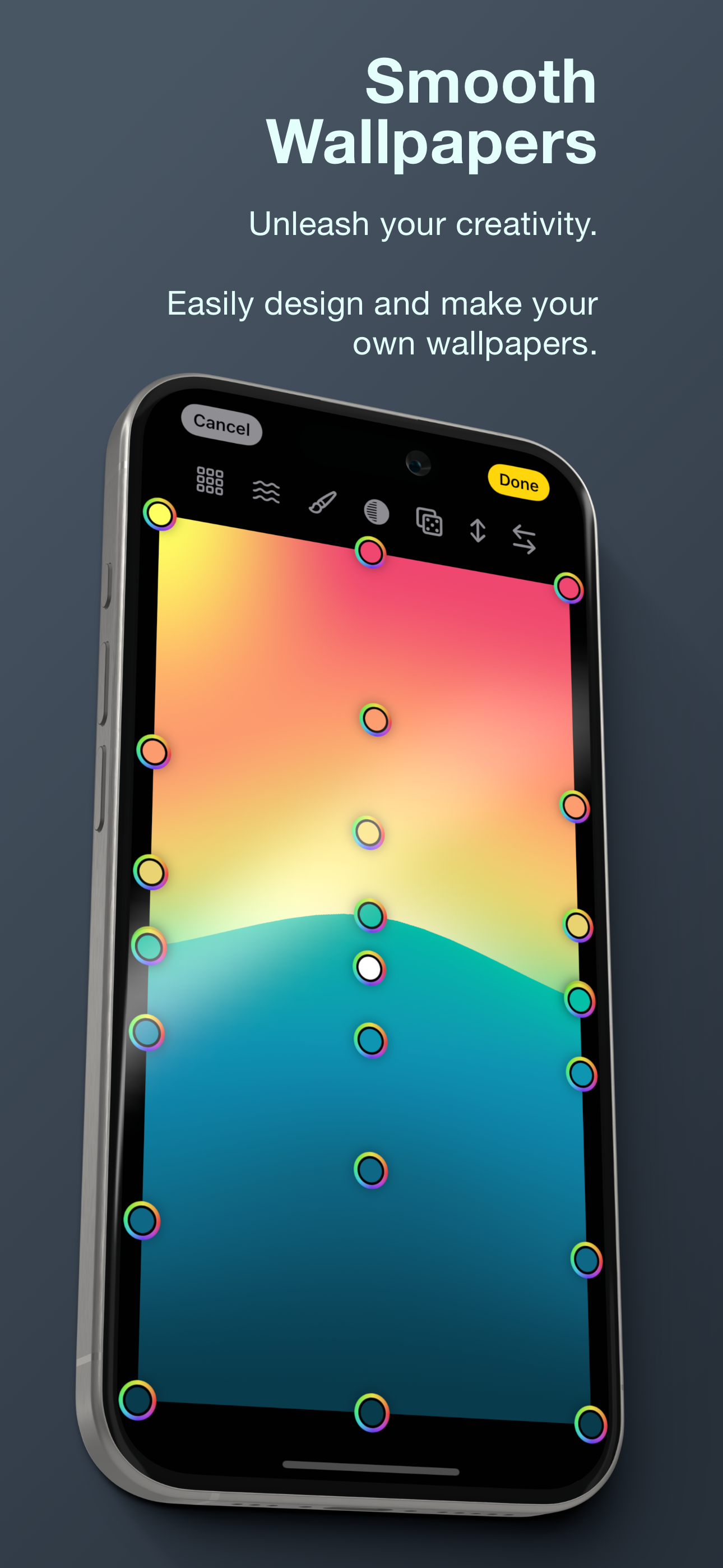 滑らか：壁紙メーカー - 美しいiPhoneの背景を作りますメディア1