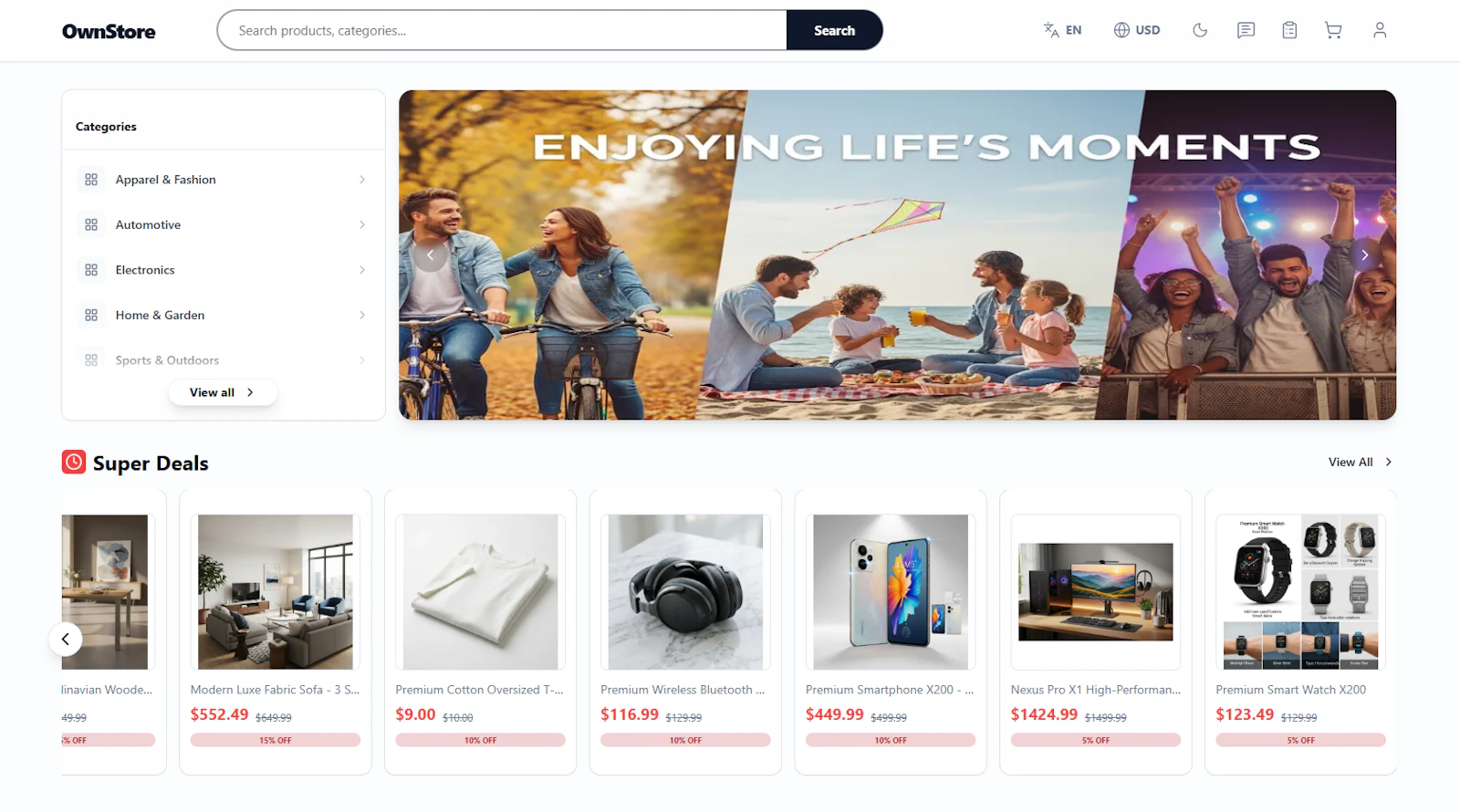 Ownstore  screenshot 3