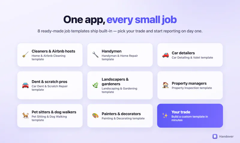 Handover — Proof of work in minutes screenshot 5