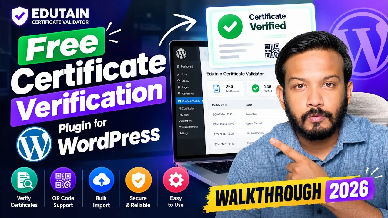 Edutain Certificate Validator gallery image