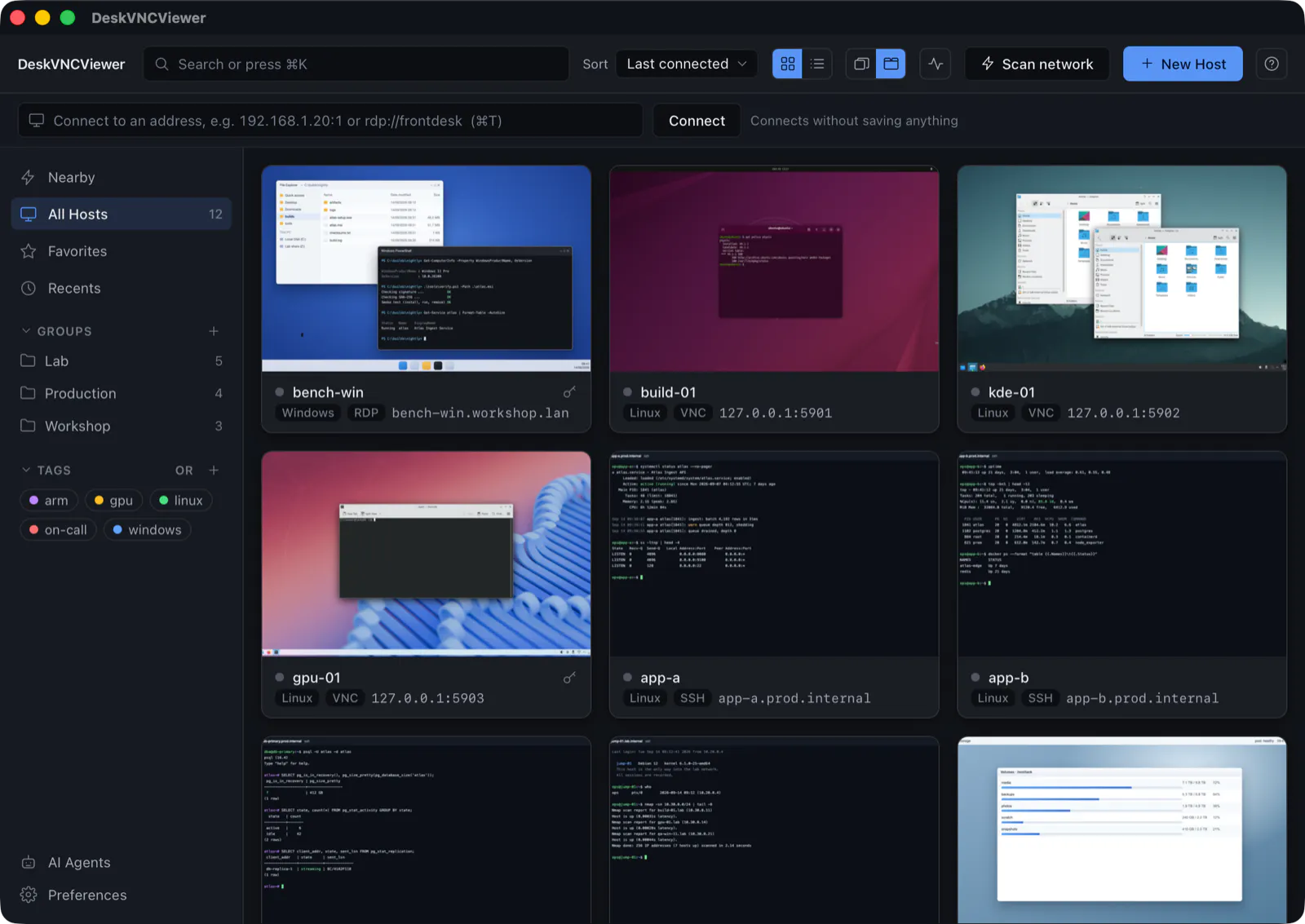 DeskVNC Remote for AI Agents and Humans gallery image