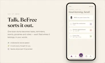 BeFree - Brain Dump gallery image