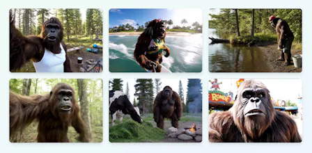 AI Bigfoot Video Generator gallery image