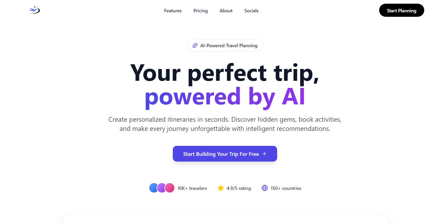 Tourify - Main product screenshot demonstrating key features and user interface