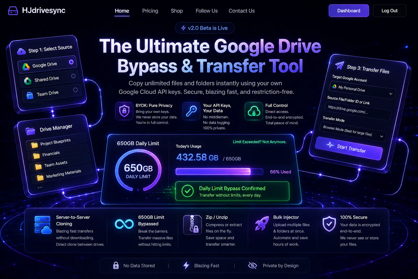 HJdrivesync screenshot 3