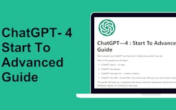 ChatGPT - 4: Start To Advanced Guide media 1