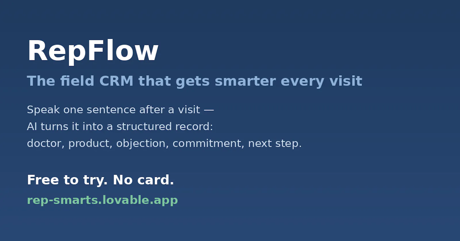 RepFlow screenshot 2
