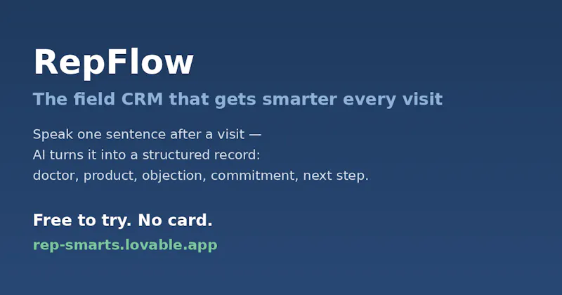 RepFlow screenshot 2