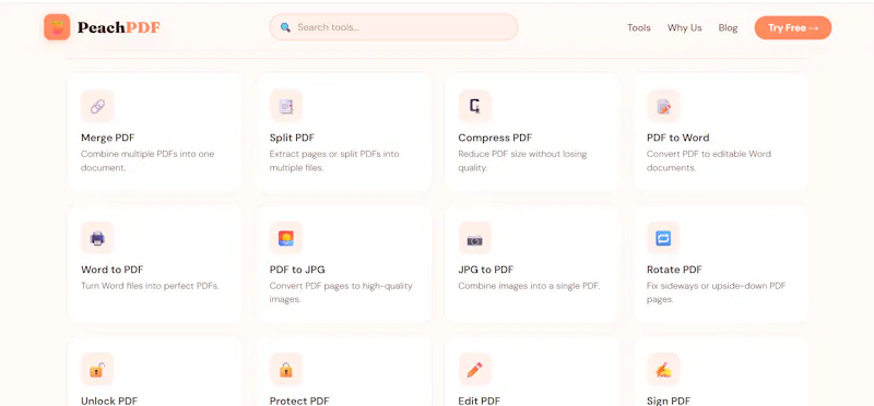 PeachPDF screenshot 1