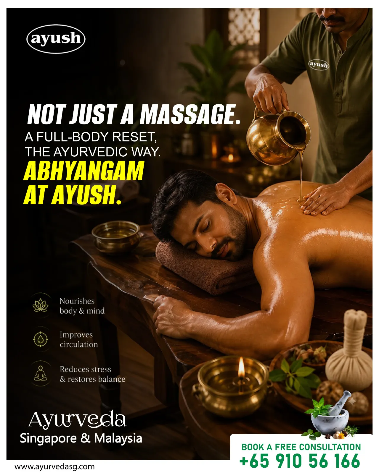 Abhyangam Therapy in Singapore gallery image