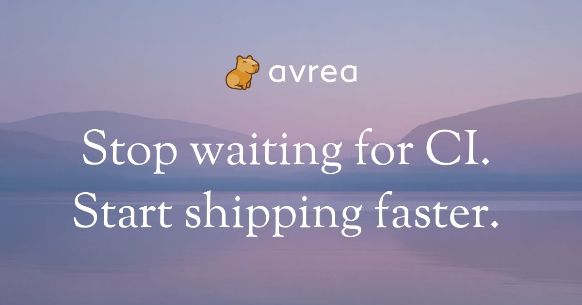 Avrea: CI for the AI era gallery image