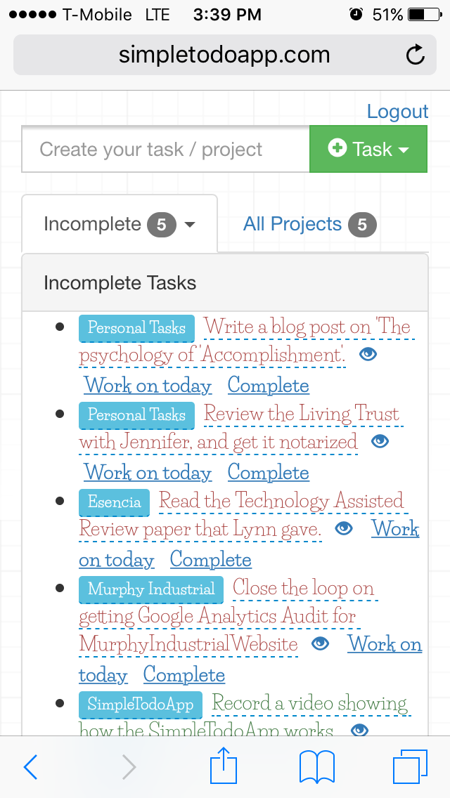 Simple Todo App gallery image