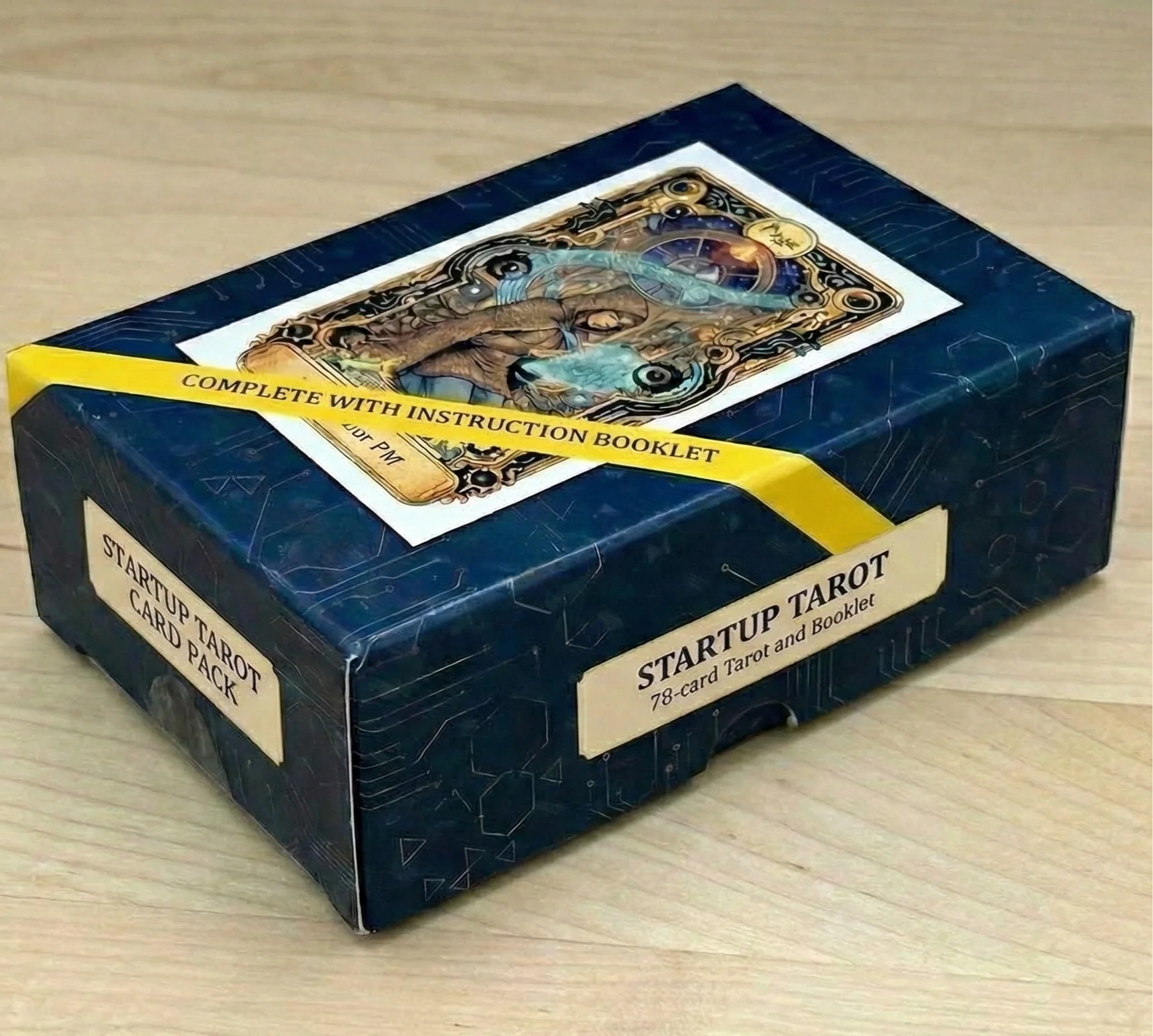 Startup Tarot Cards - Product Hunt launch logo and brand identity