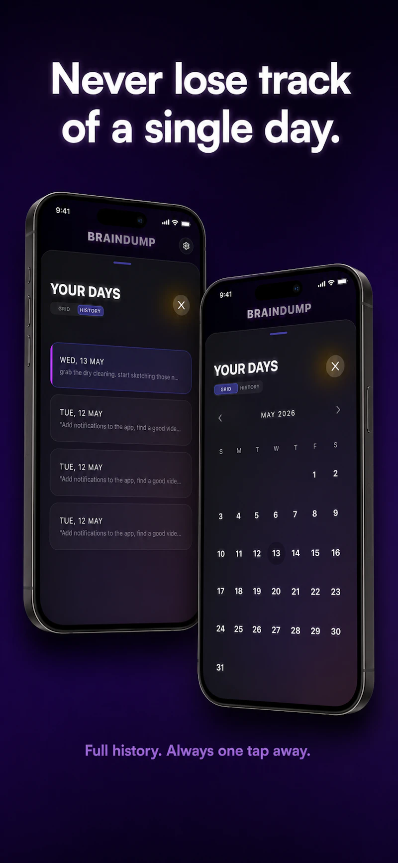 BrainDump screenshot 4