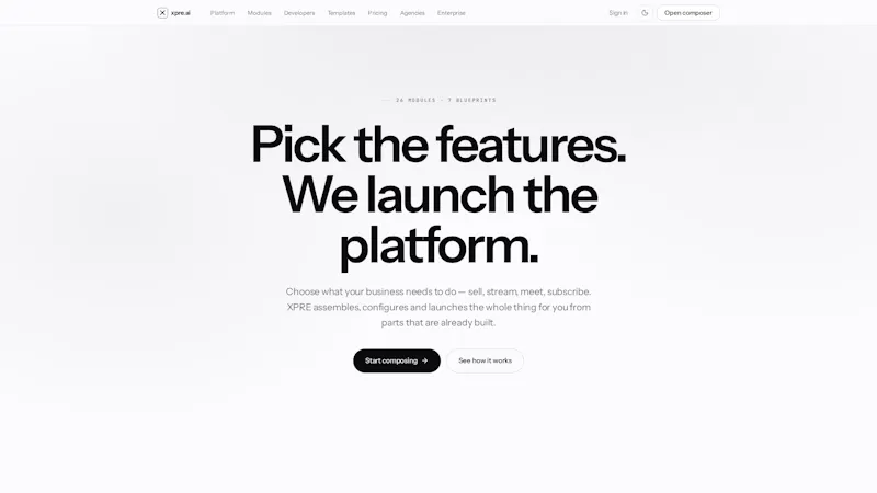 Xpre.ai | No Code App Builder screenshot 2