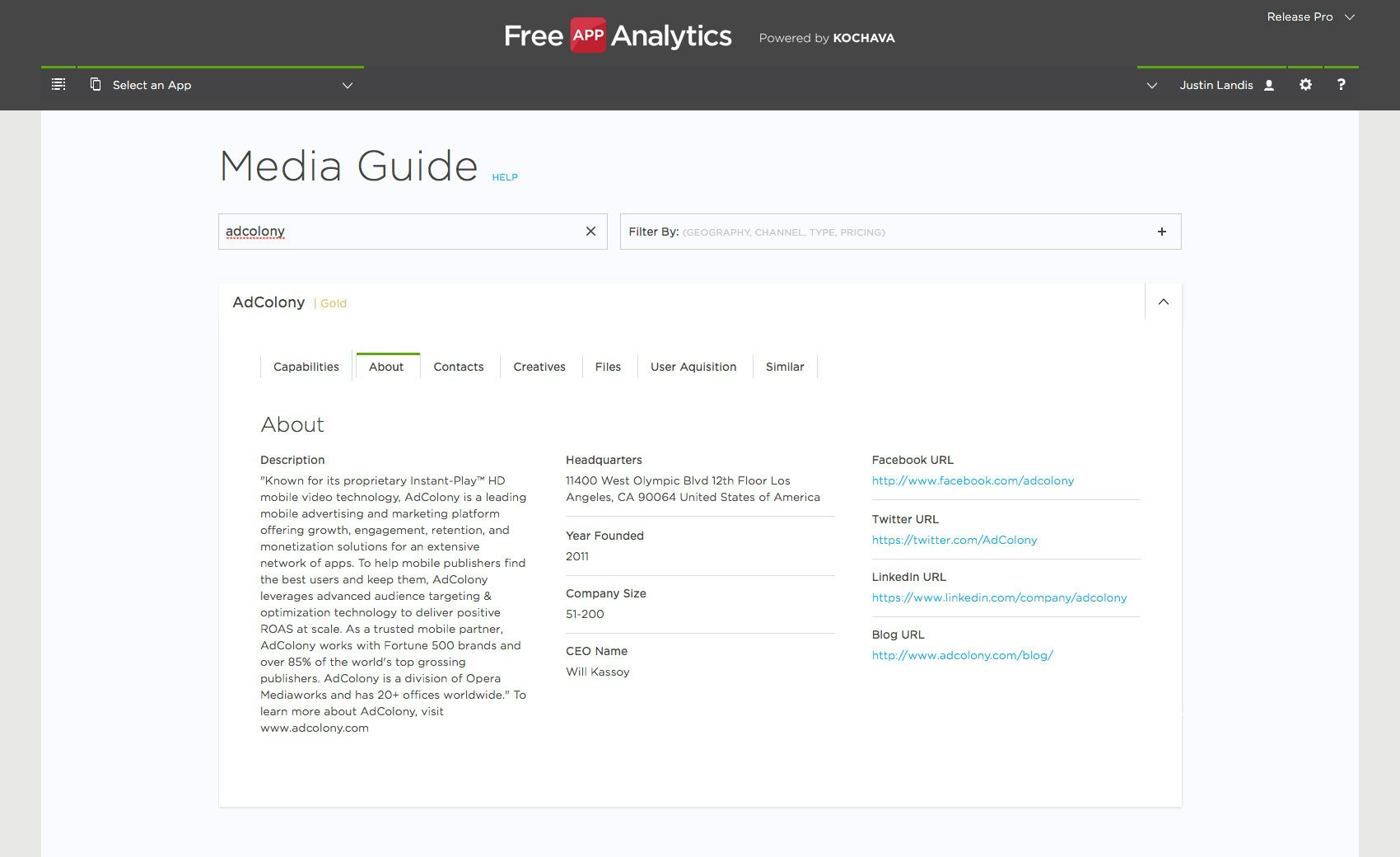 Free App Analytics gallery image