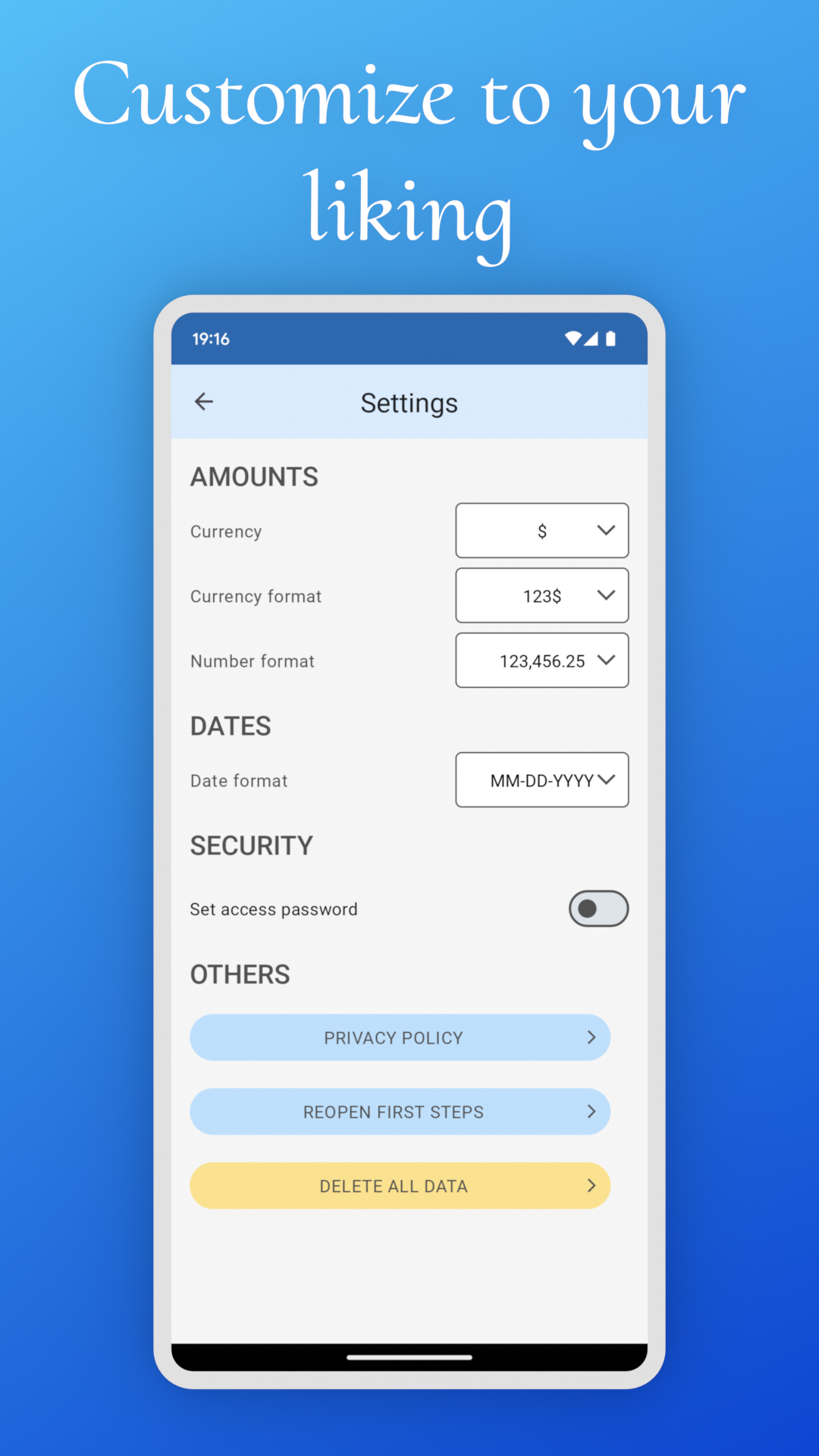 وسائط Goodmoney - مدير النفقات للسيطرة على اقتصادك الشخصي. 8