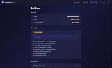 ReleaseFlow gallery image