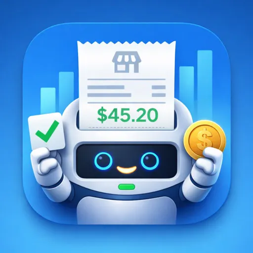 Receiptly : AI Expense Tracker 專案橫幅
