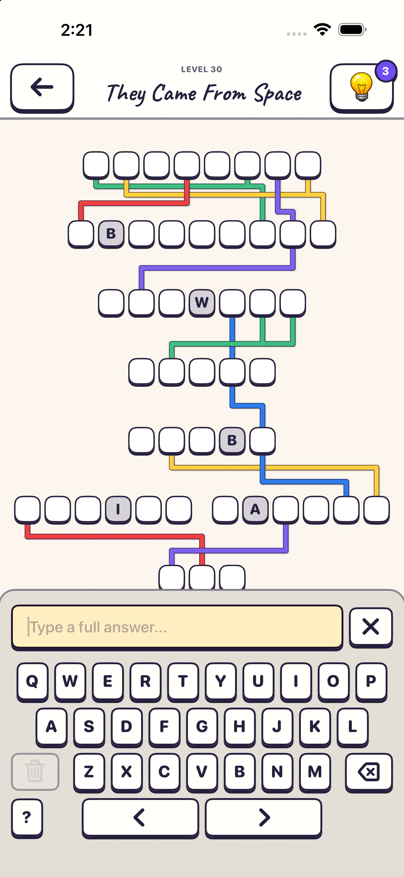 Letter Tangle - iOS Puzzle Game gallery image