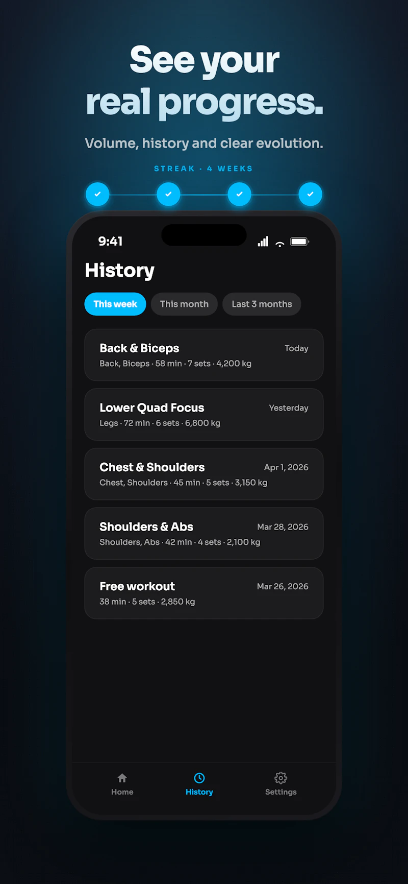 MoreRep screenshot 2