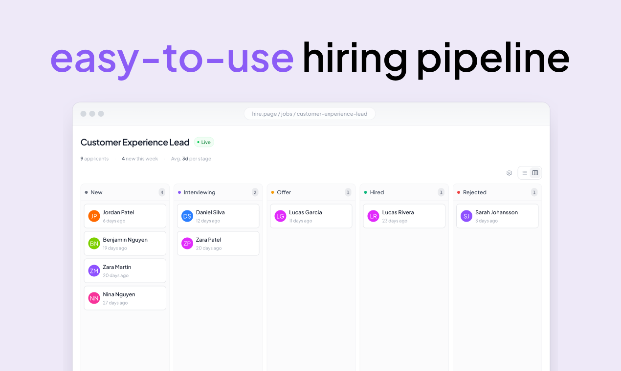 hire.page gallery image