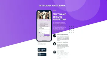 The Purple Piggy Bank App gallery image