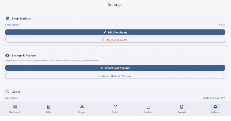 KhataManager pro screenshot 6