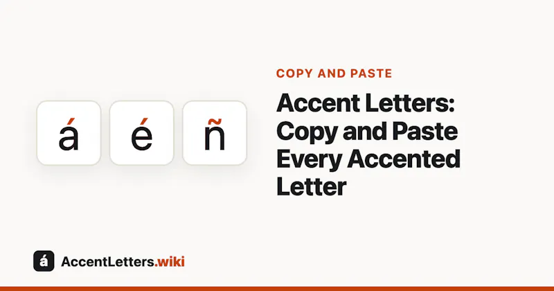 Accent Letters screenshot 1