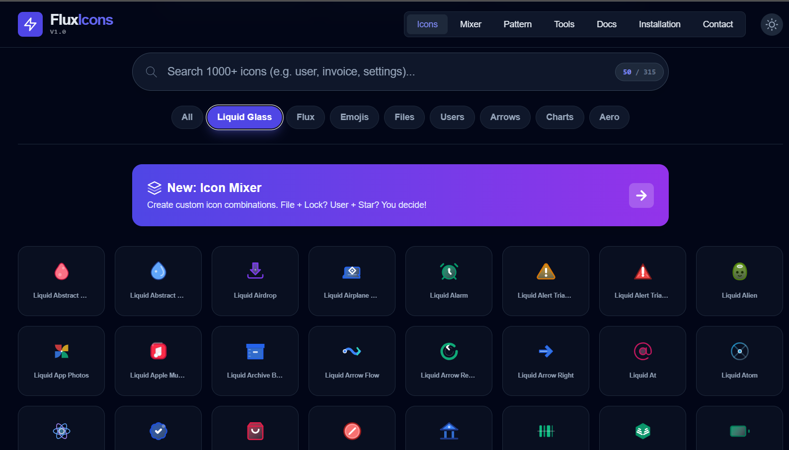 Flux Icons gallery image