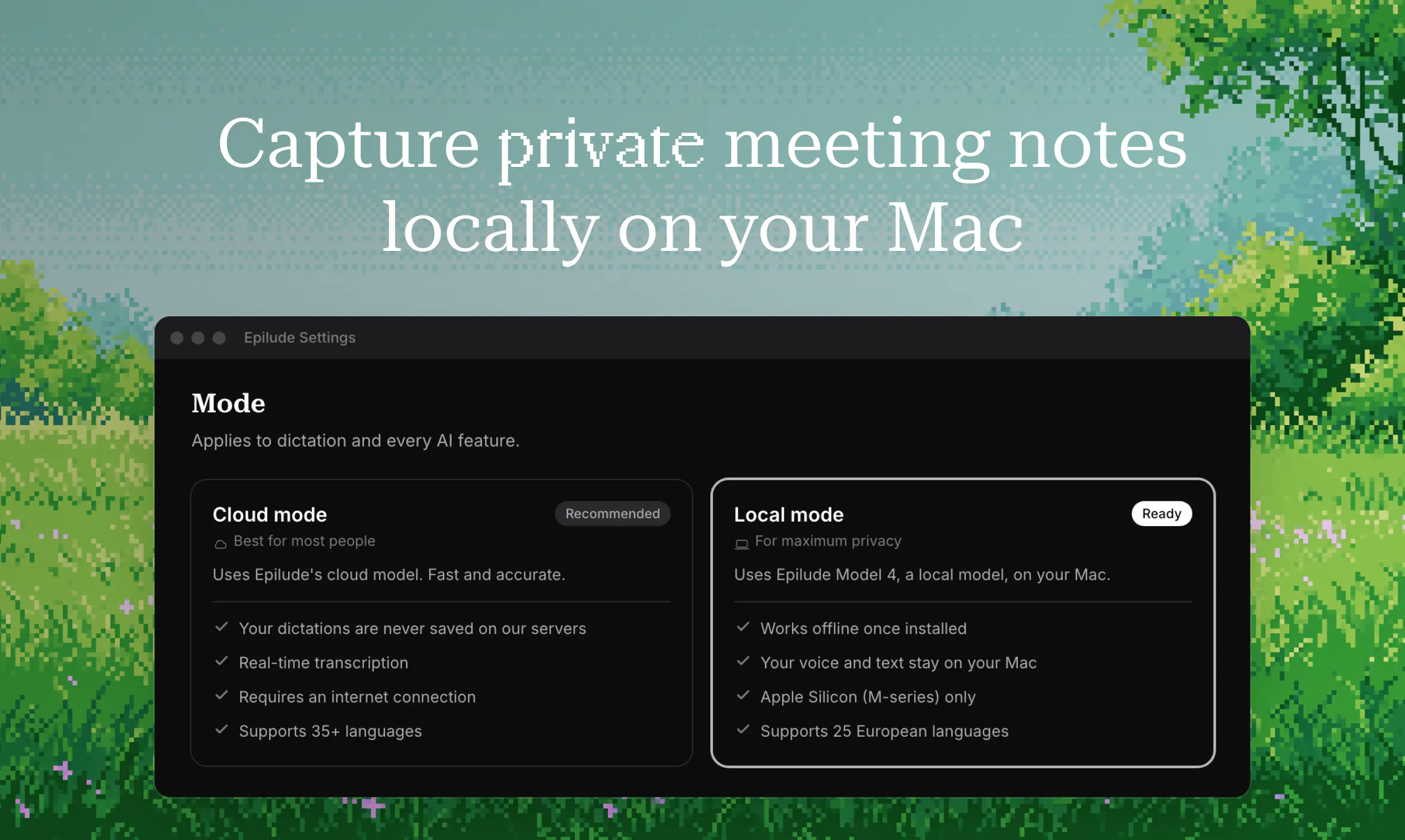 Epilude Notetaker gallery image