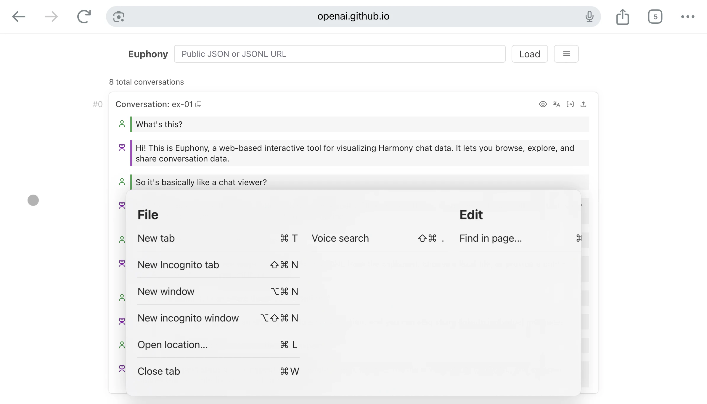 Euphony screenshot 1