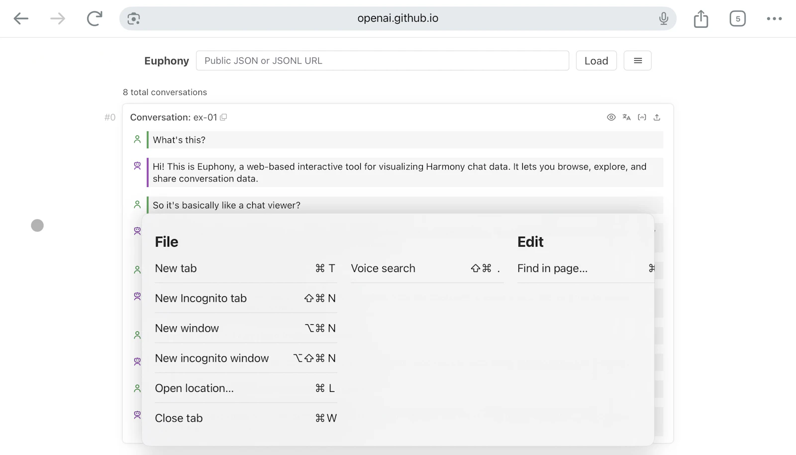 Euphony screenshot 2