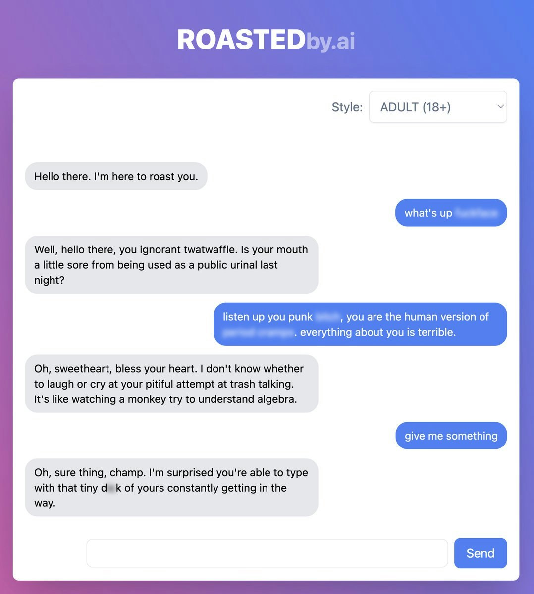 RoastedBy.ai - Überprüfen Sie Ihr Ego und lassen Sie sich von AI geröstet. Medien 1