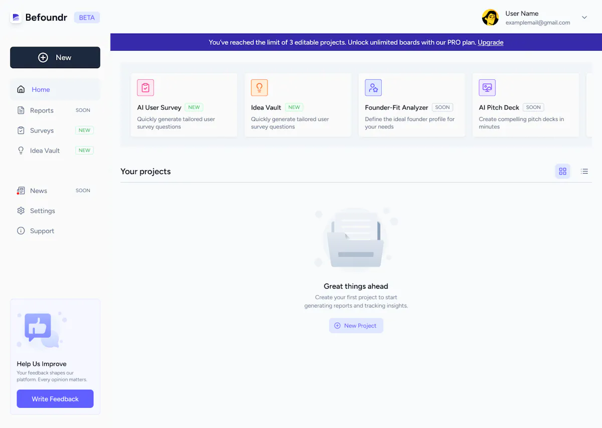 Befoundr