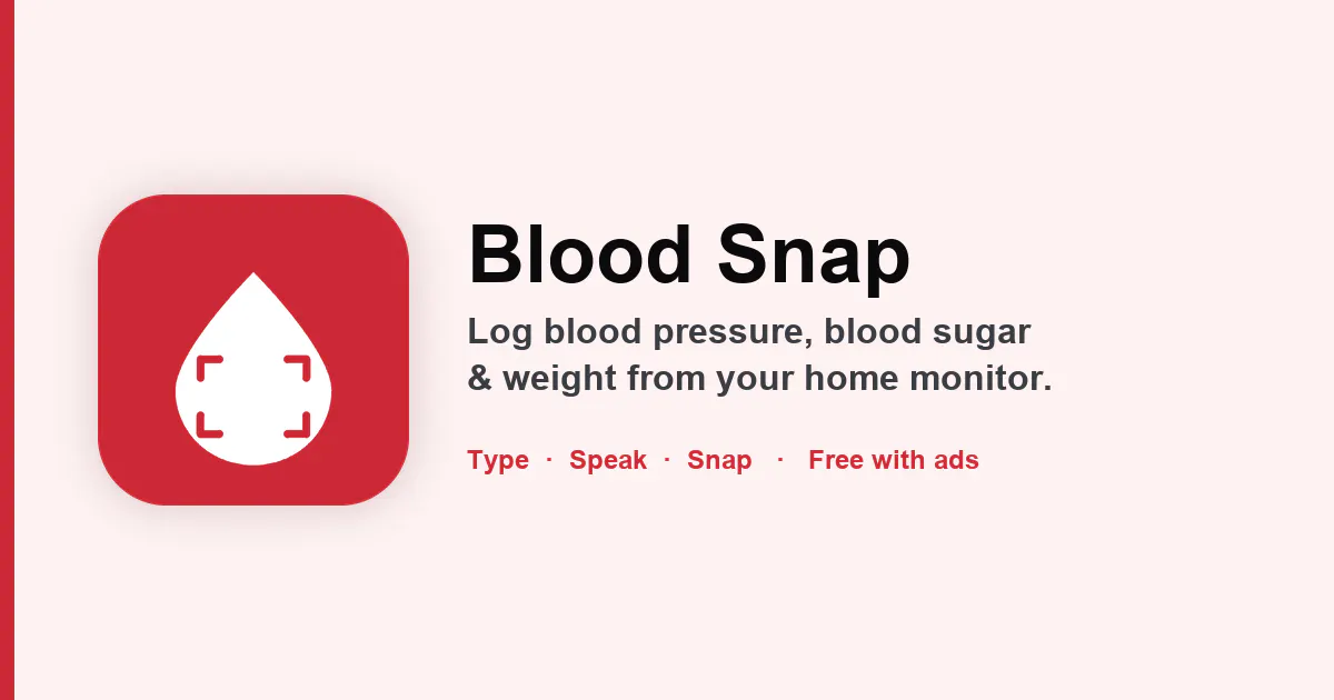 Blood Snap - Blood Pressure and Glucuose gallery image