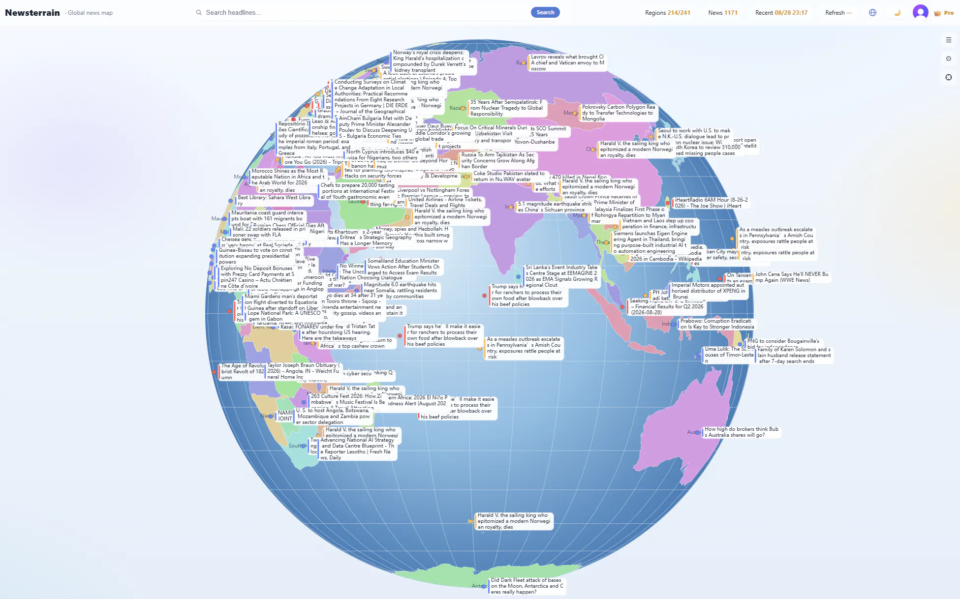 Newsterrain · A New way to see the world gallery image