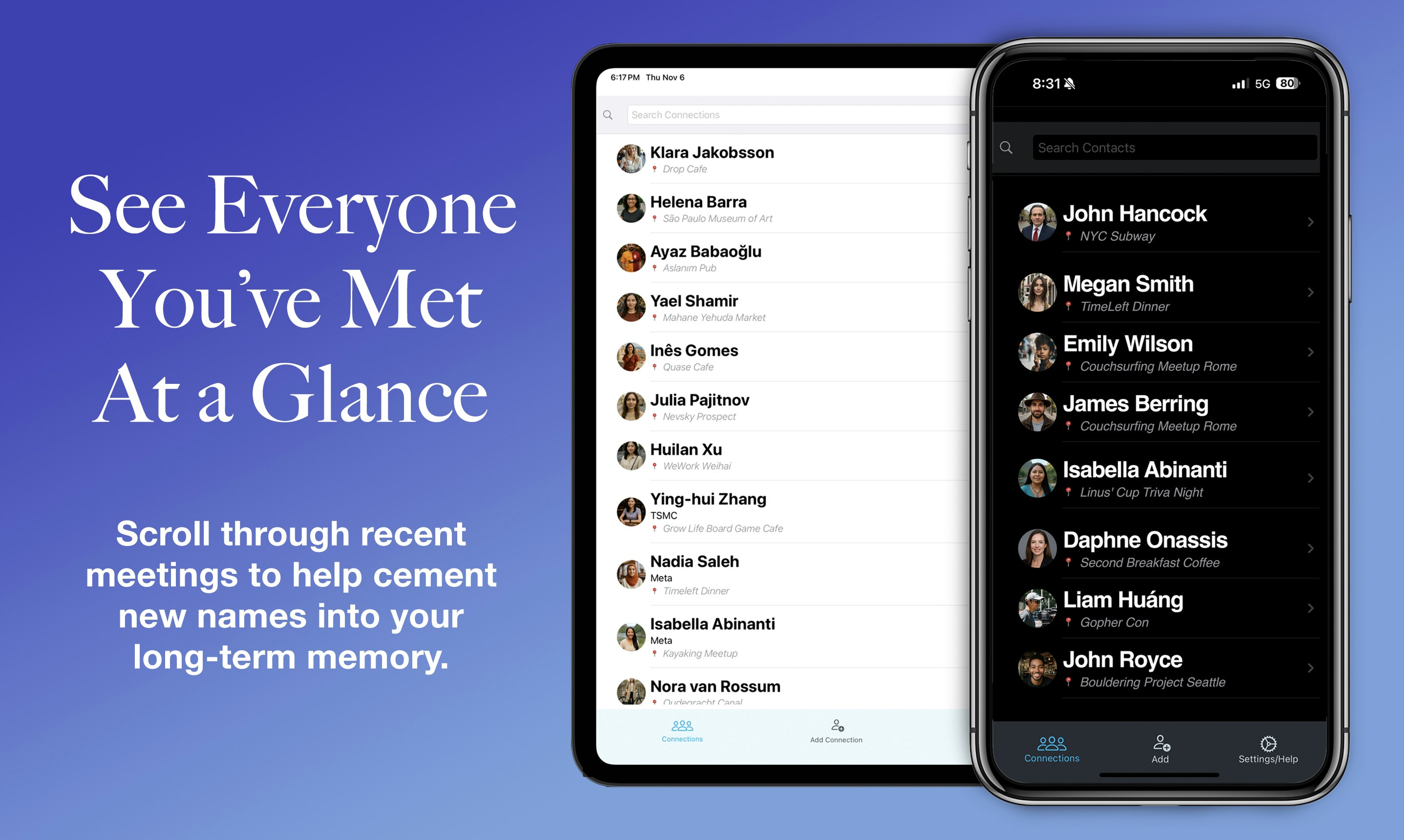 Known Names - Screenshot 4 showing product features and functionality