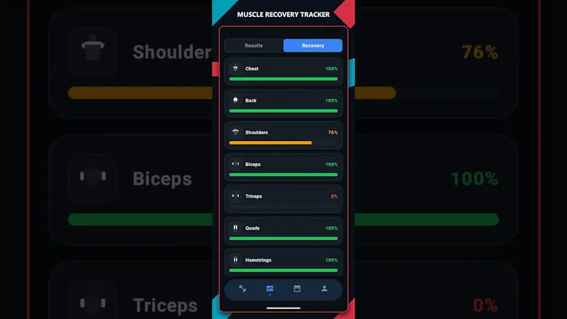 WorkoutBuddy screenshot 1 (video preview)