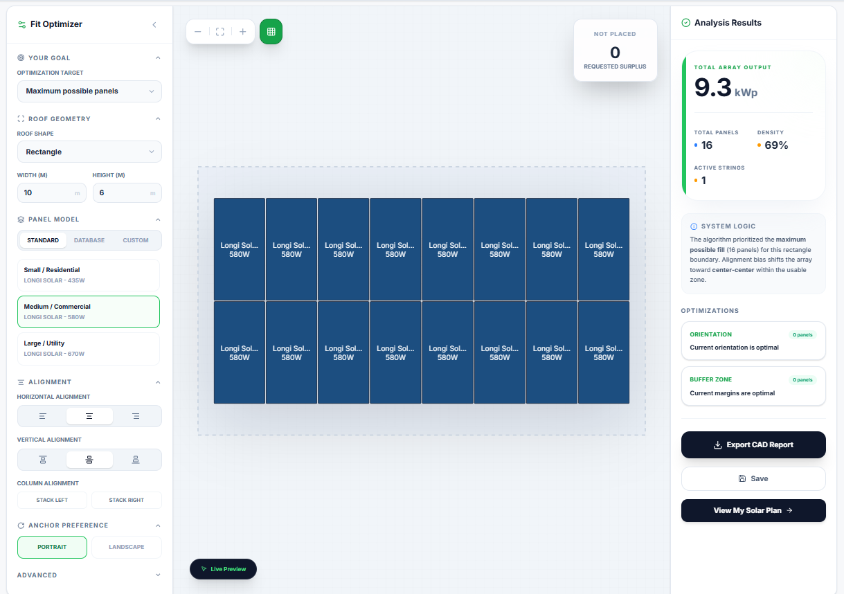 Global Sun Hub - Screenshot 2 showing product features and functionality