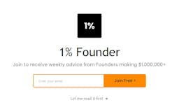 1% Founder media 1